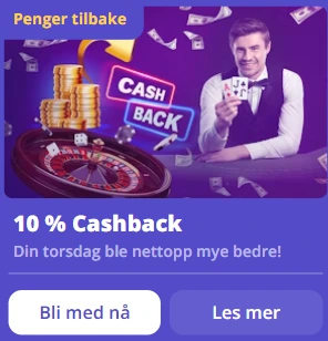 Casino days cashback
